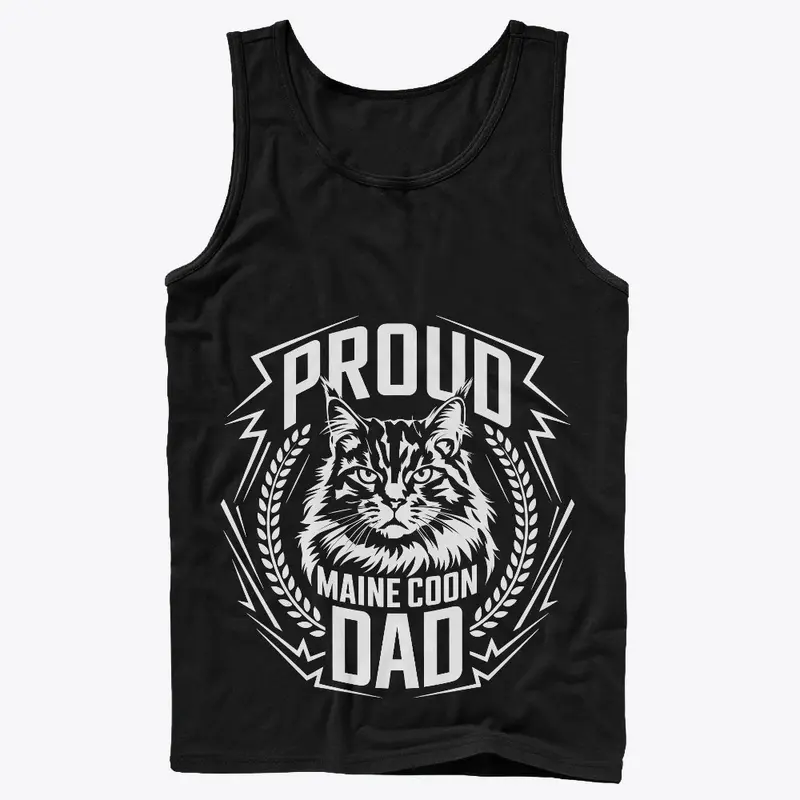 Proud Maine Coon Dad