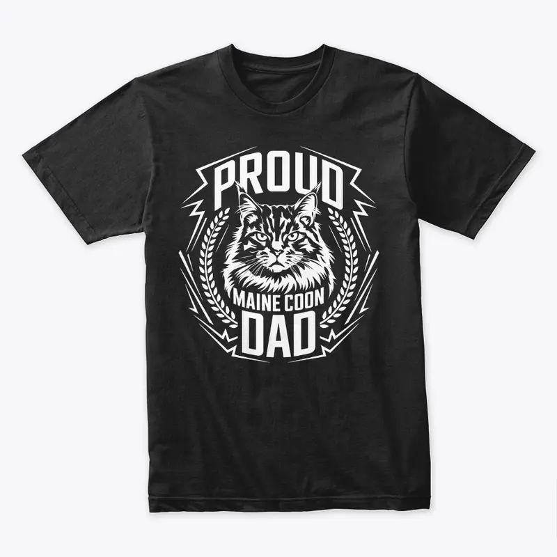 Proud Maine Coon Dad