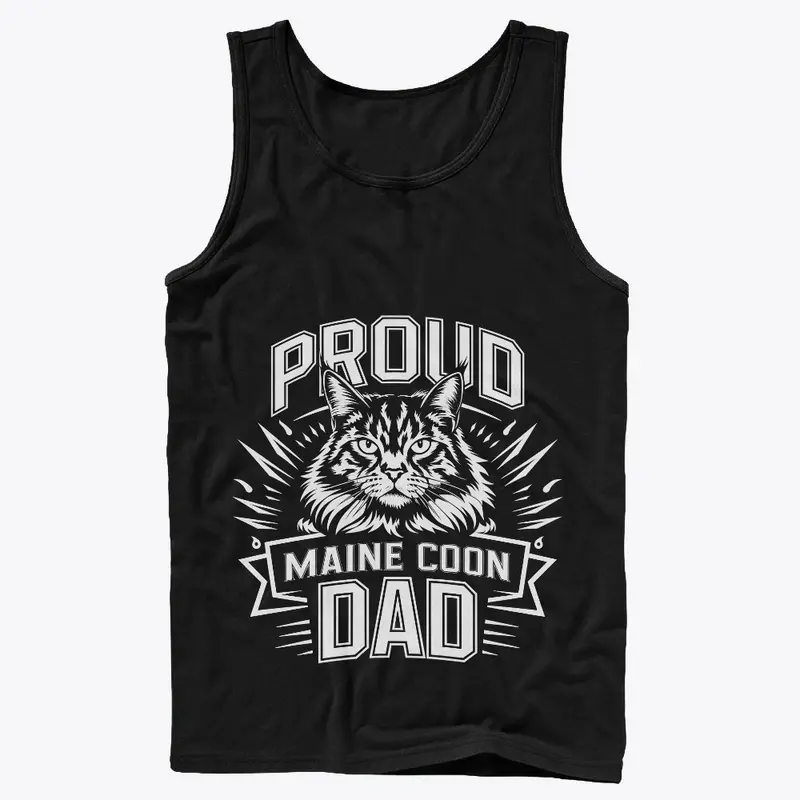 Proud Maine Coon Dad