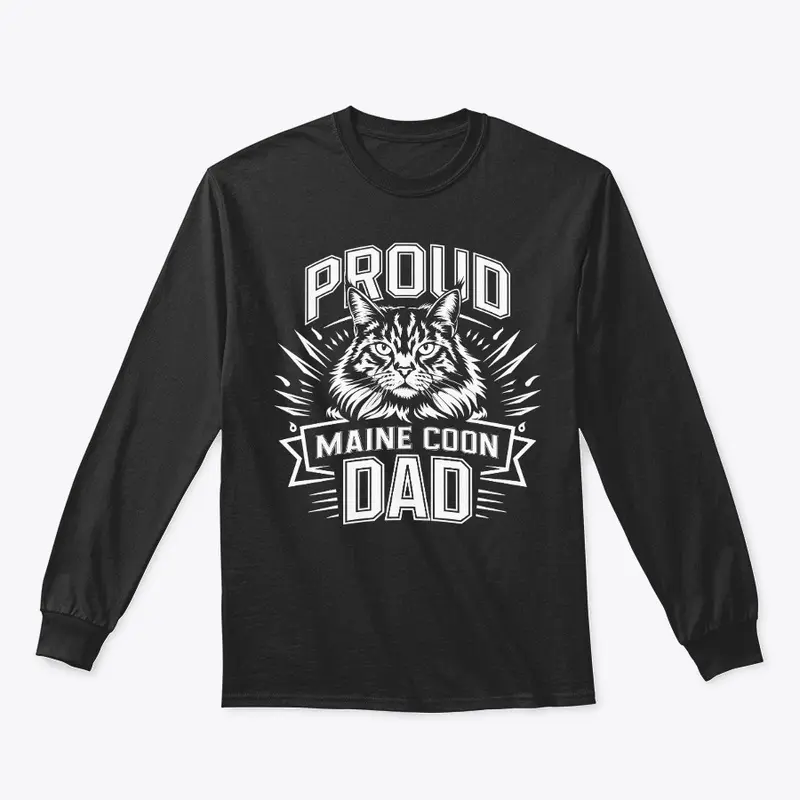 Proud Maine Coon Dad