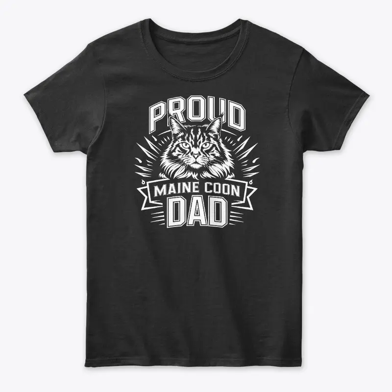 Proud Maine Coon Dad