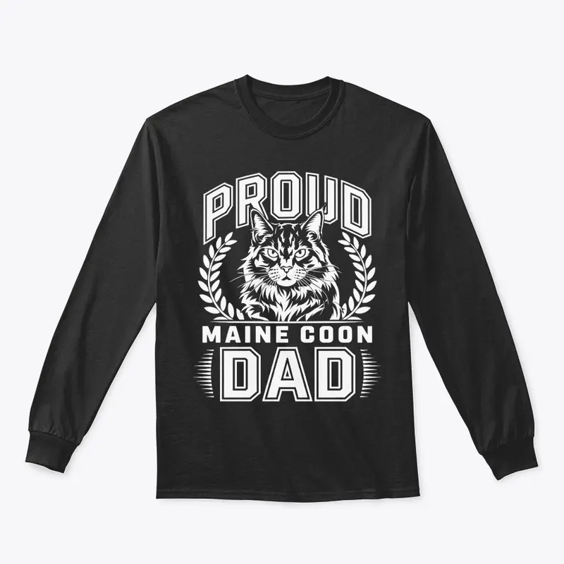 Proud Maine Coon Dad