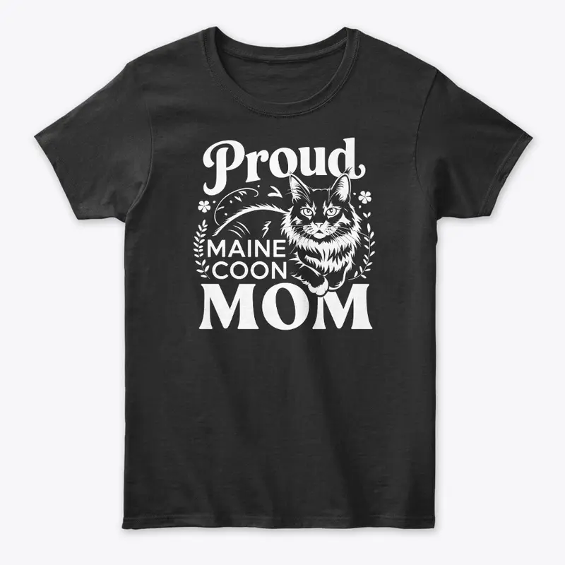 Proud Maine Coon Mom