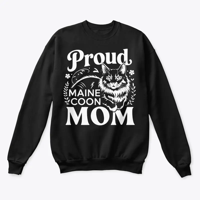 Proud Maine Coon Mom