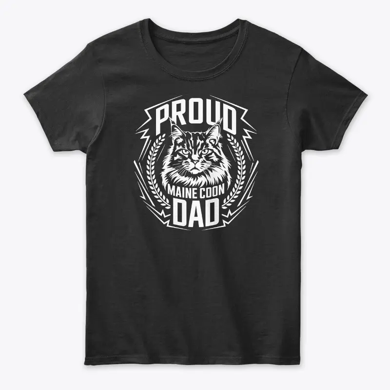 Proud Maine Coon Dad