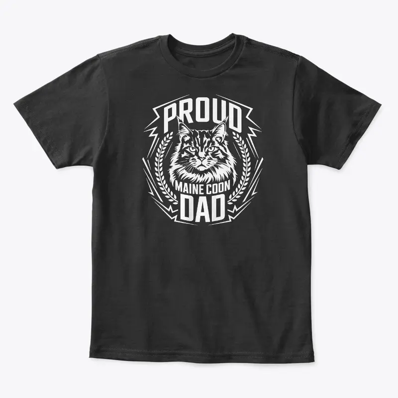 Proud Maine Coon Dad