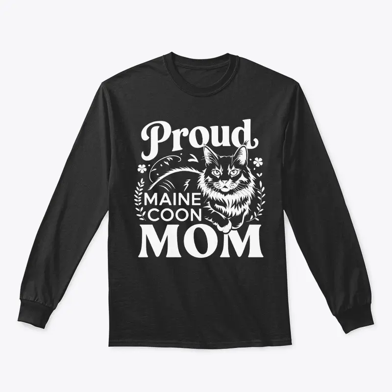 Proud Maine Coon Mom