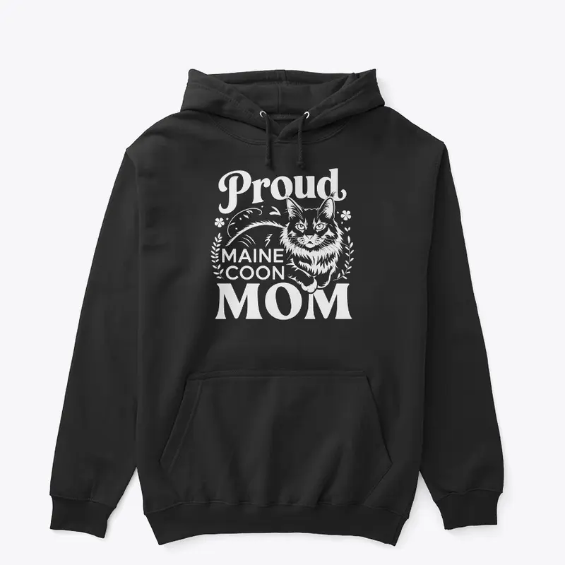 Proud Maine Coon Mom