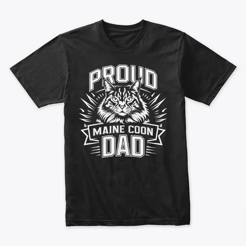 Proud Maine Coon Dad