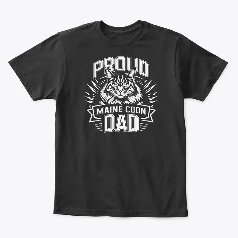 Proud Maine Coon Dad