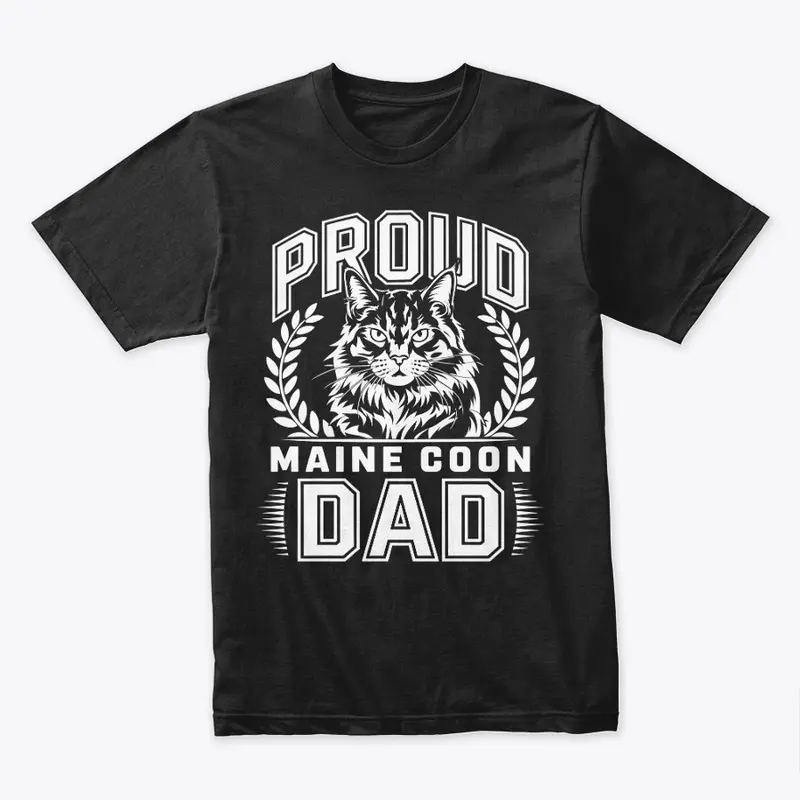 Proud Maine Coon Dad